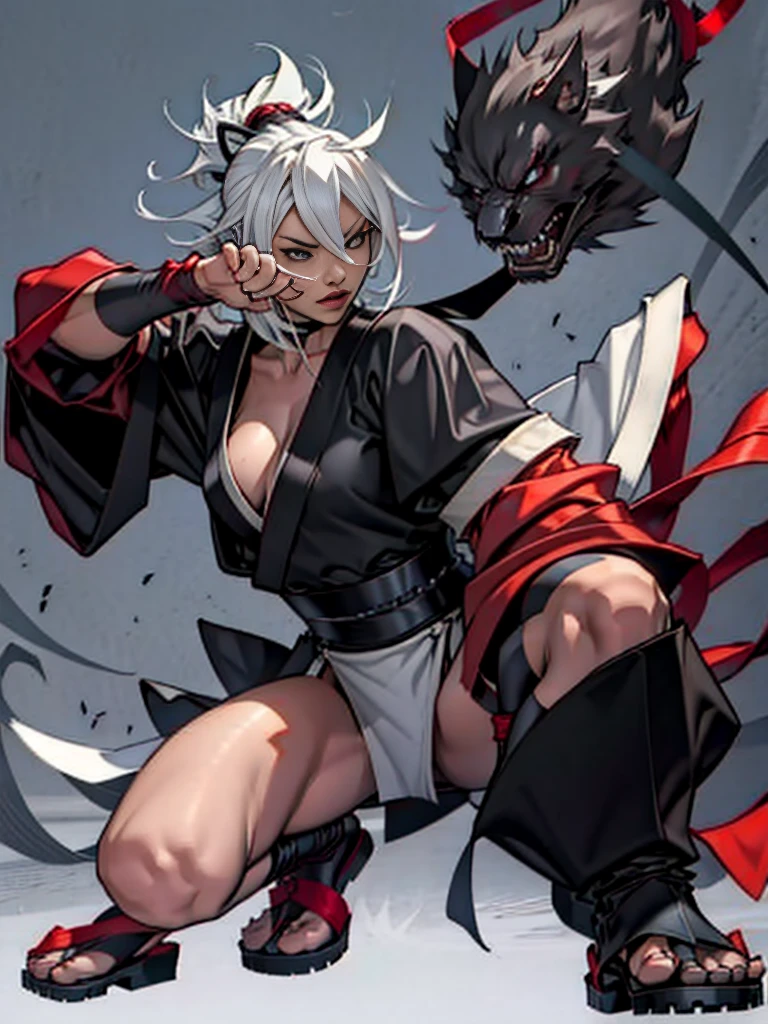 Iroha Samurai Showdown , pose sexy full body action