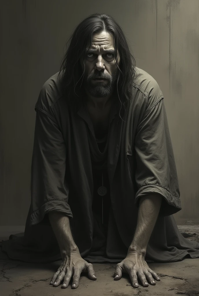 A person who represents suffering