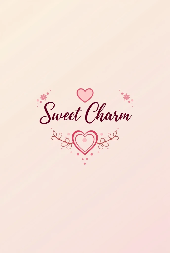 Logo with the word Sweet Charm 
