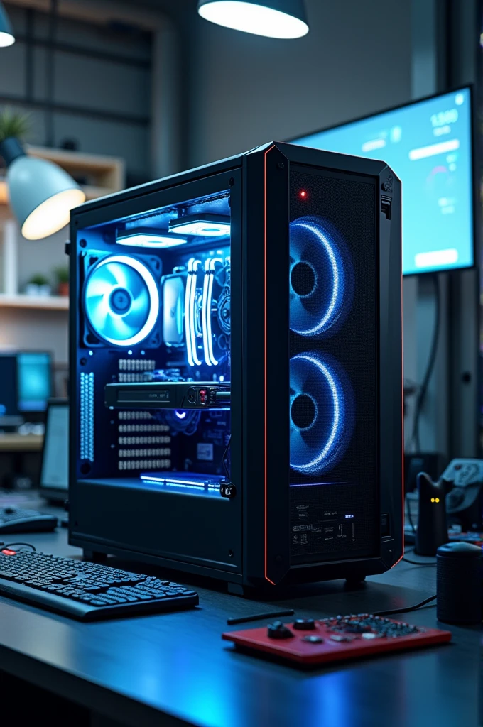 I need an image detailing that a super fast computer is wanted with the maintenance that we are going to provide. 