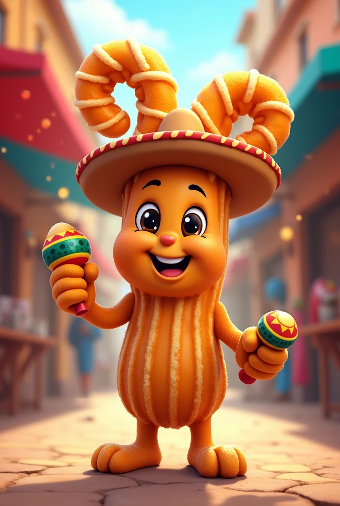 churros mascot