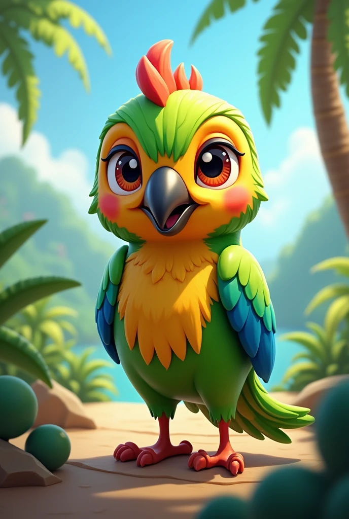 parrot game mascot all modalities