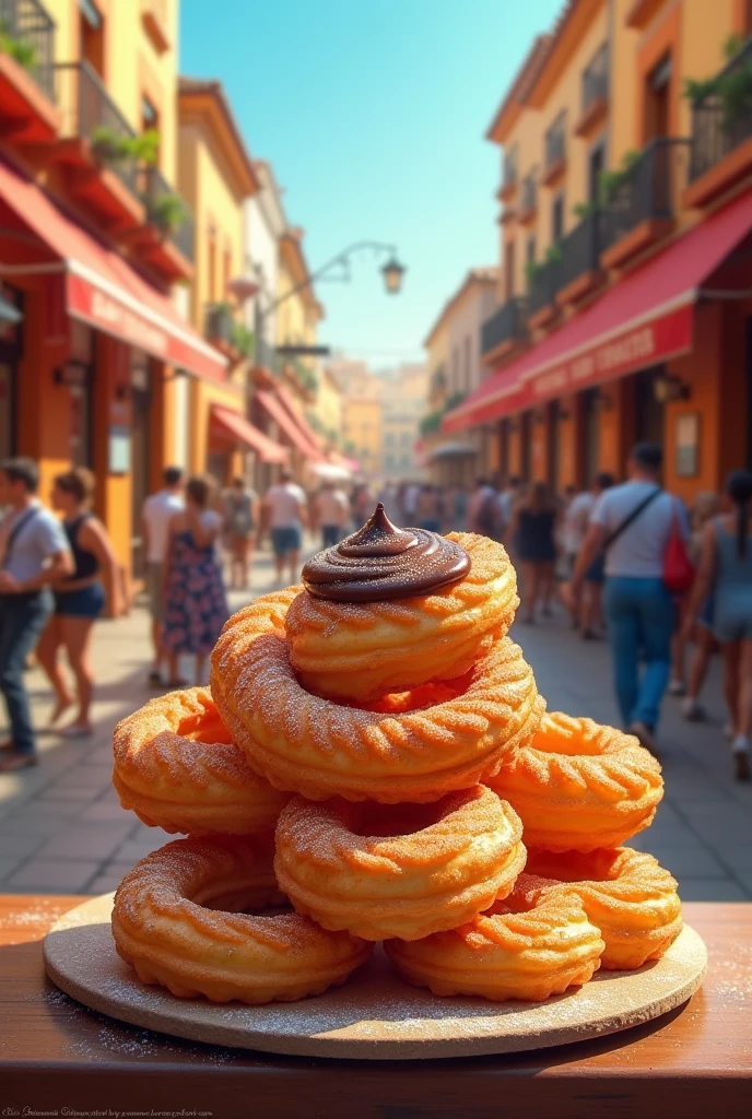 churros visual identity
