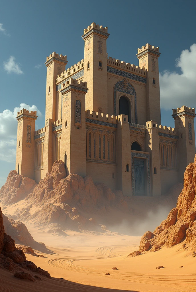 Make me a fortress in the desert
