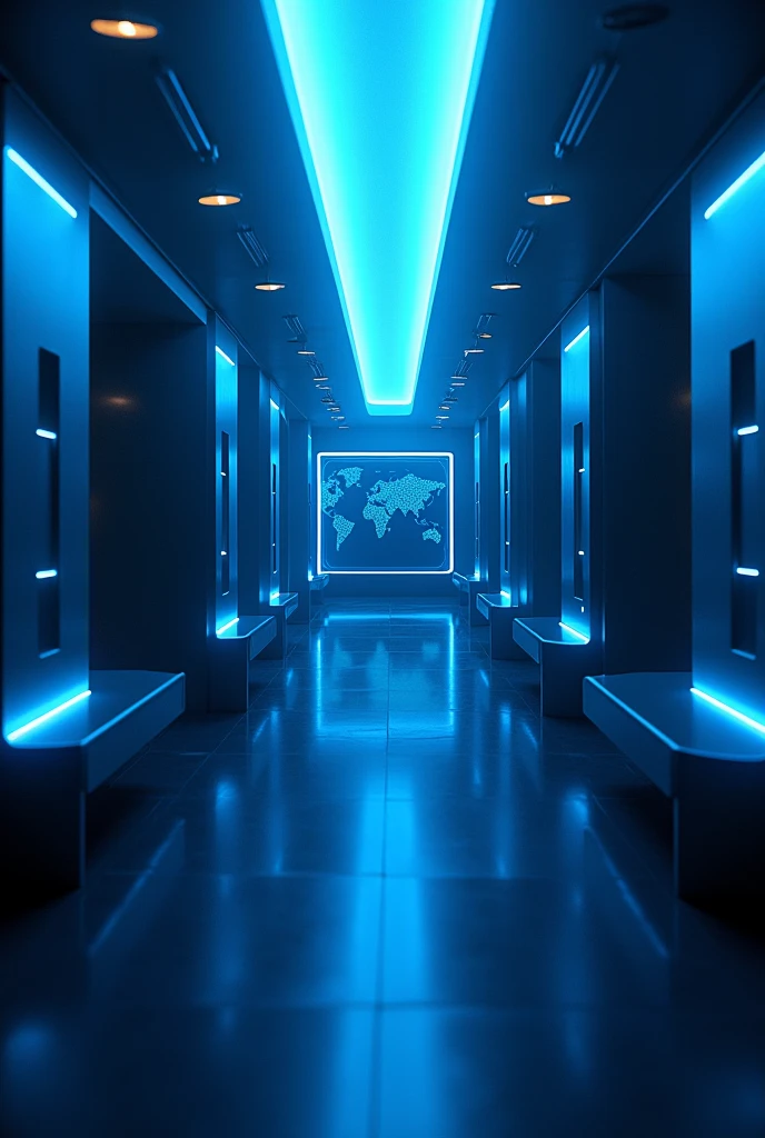 surround sound, immersive sound, powerful sound, bass impact, blue color, not put in human and robot, sound effect