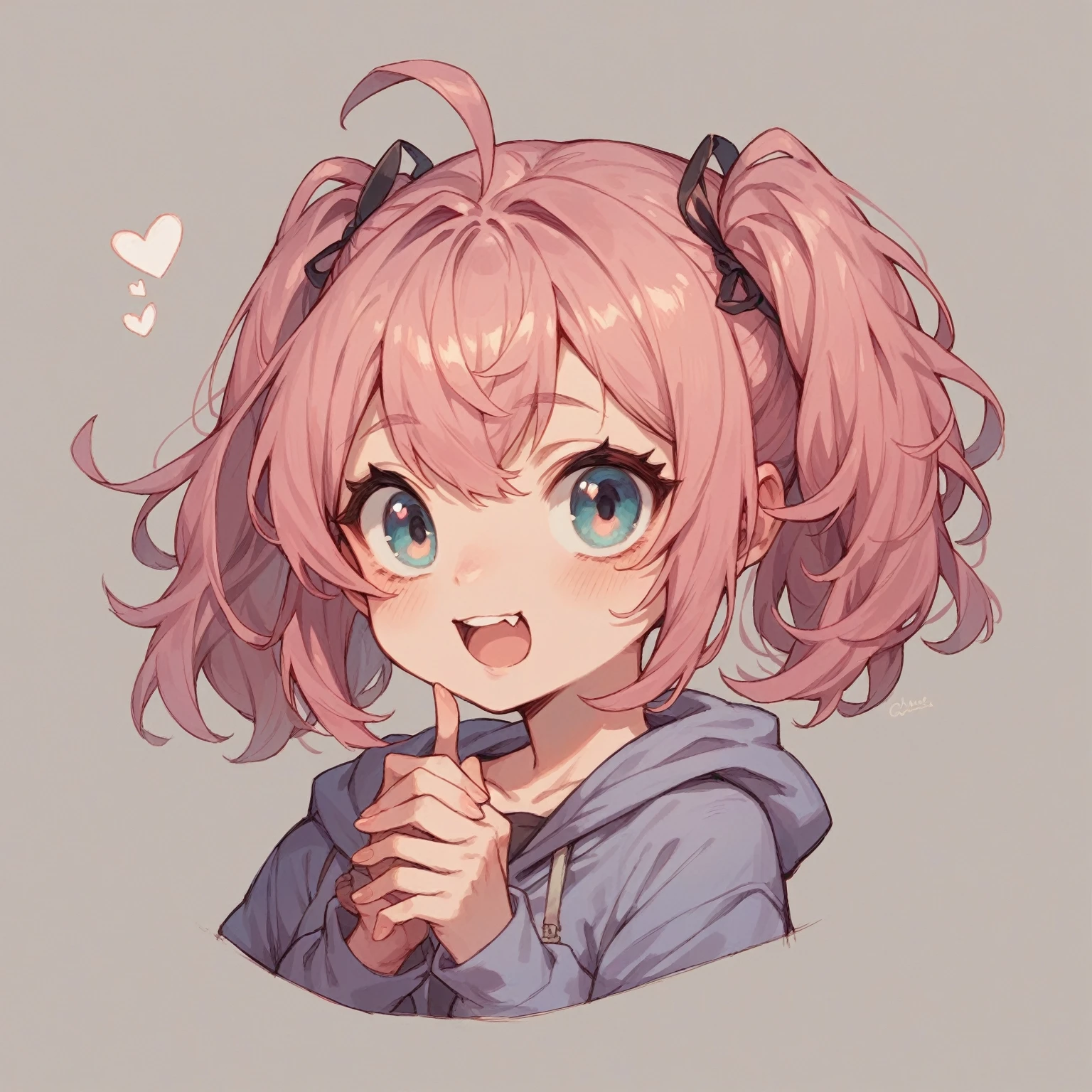 Cute girl, pink