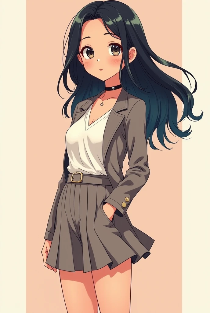 A tokito style anime character
