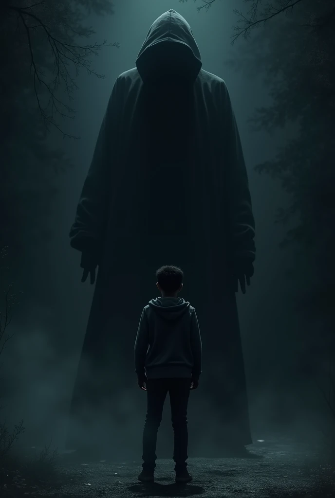 In the darkness of the night, suresh the young man Suddenly, a shadow appeared in front of him.