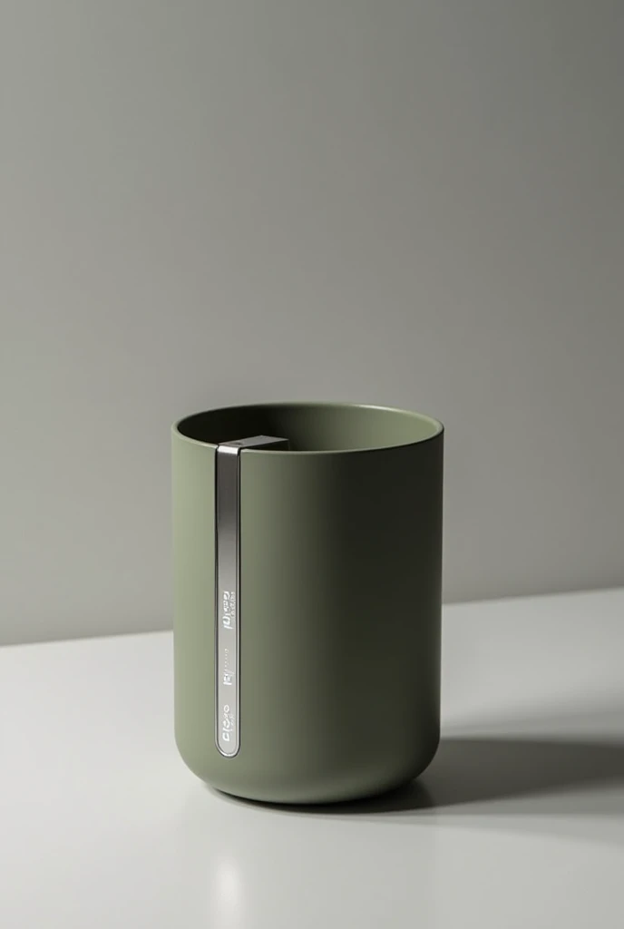 Clear! I present to you the "EcoCup", a smart reusable cup. This mug is designed not only to be eco-friendly, made of biodegradable materials, It also has a digital display that indicates the temperature of the drink and the time that has passed since it was served.. besides, It has a tracking system that connects to an app to remind you when it's time to clean the bowl or when you should drink more water.. With a modern design and customizable colors, It would be perfect for those looking to take care of the environment and lead a healthy lifestyle.!