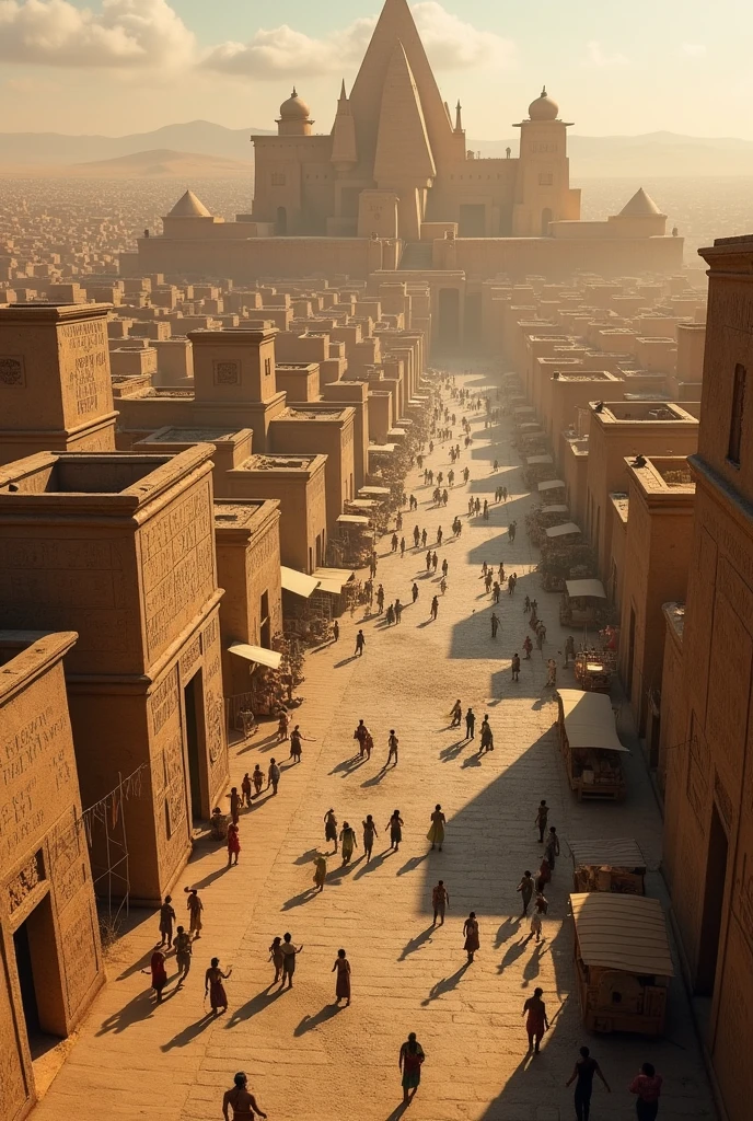 Uruk in Mesopotamia became one of the first truly urbanized cities.