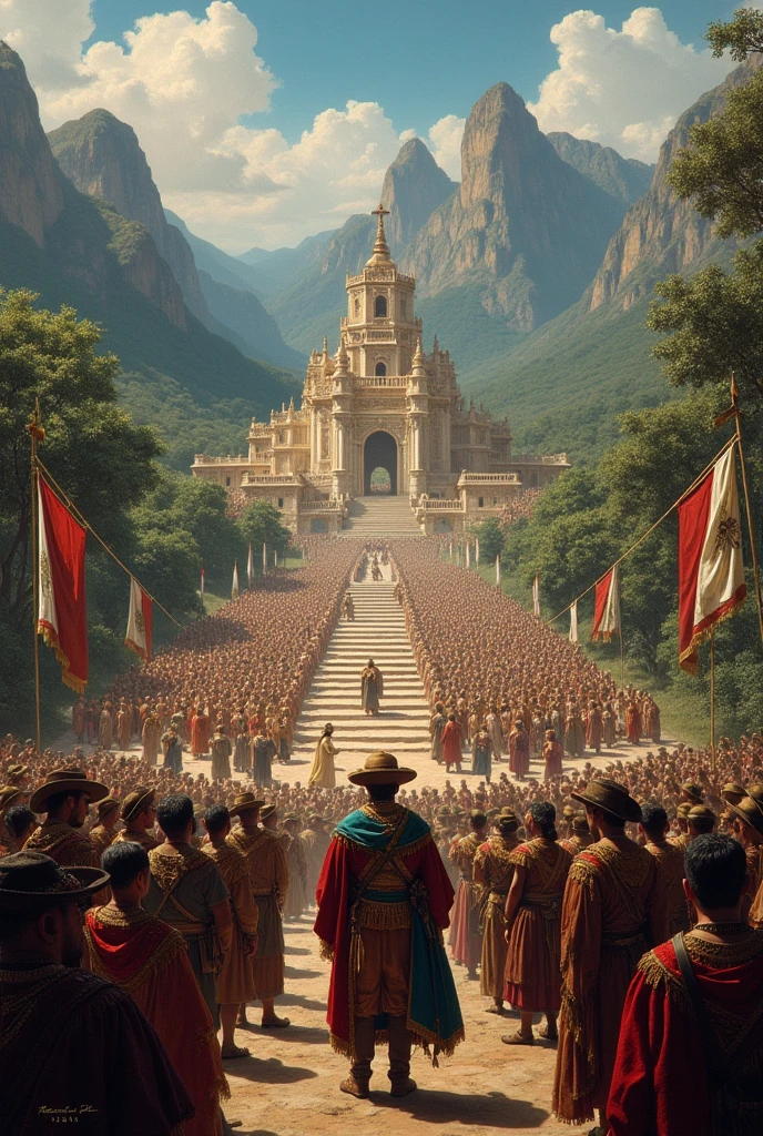 ceremony of founding of cities conquest of America