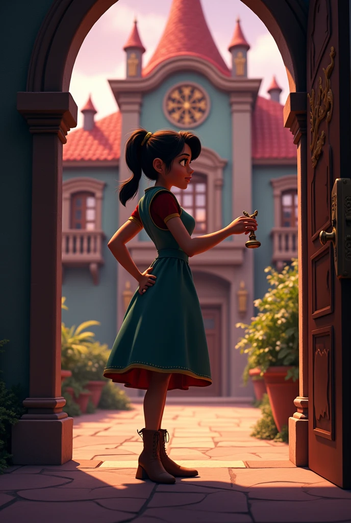 In the Disney movie Encanto, Maribel confidently approaches the door of Casa Madrigal with the knob in her hand, Hoping that when everything is put back together everything will return to normal and the family charm will be reactivated.. However, when putting the knob, anything sucede. There is no explosion of magic, not even a warm glow, not even a whisper from the house. Simply, anything.