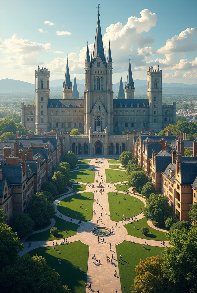 Giant university