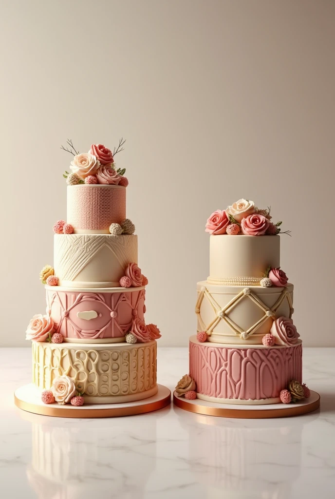 MAKE A CAKE WITH AN EXPENSIVE LABEL AND THE SAME CAKE WITH A CHEAPER PRICE TAG