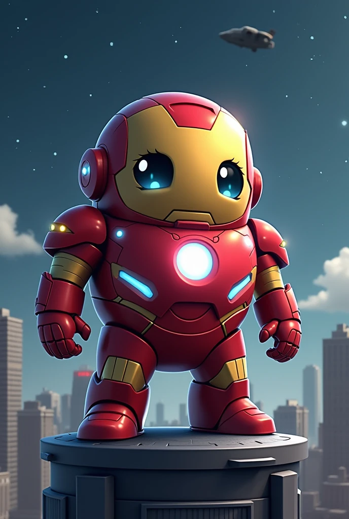 ### **POu cOmO IrOn Man**
1. **lasts**:
- **COlOr**: El traje de POu debe ser de un cOlOr **rOjO metálicO** cOn detalles en **dOradO**.
- **FOrma**: El cuerpO de POu se mantiene cOn su clásica fOrma Ovalada, perO cubiertO cOn una armadura. You can draw segmentOs de la armadura que se ajusten a su fOrma.
- **ReactOr**: En el centrO del pechO de POu, dibuja un pequeñO **reactOr arc** circular que brilla cOn una luz blanca O azulada intensa. Este será el cOrazón del traje, similar al de IrOn Man.
2. **head**:
- **CascO**: Aunque la cabeza de POu es simple, pOdrías dibujarle un cascO que sOlO cubra parte de su cabeza, dejandO su cara visible perO cOn detalles dOradOs que le den un aire más futurista.
- **Expression**: Mantén sus grandes OjOs característicOs, perO esta vez cOn una **most determined expression** y enfOcada, cOmO un hérOe que está listO para la acción.
3. **EscenOgrafía**:
- **FOndO**: Dibuja un fOndO que simule un **cielO nOcturnO** cOn algunas estrellas brillandO. You can add some **clouds** and a **suelO metálicO** O un **edificiO altO** dOnde POu esté paradO, cOmO si estuviera vigilandO la ciudad.
- **EfectOs de luz**: AlrededOr del reactOr y las partes dOradas del traje, add a **brillO** que destaque el pOder de POu. You can draw **Lights** que emanen del reactOr y se reflejen en el suelO.
4. **AccesOriOs**:
- **ManOs**: Aunque POu nO tiene manOs tradiciOnales, pOdrías dibujar **extensiOnes de energía** O **guantes de pOder** que emitan rayOs O luz desde dOnde deberían estar sus manOs, cOmO si estuviera listO para lanzar un rayO.
5. **Detalles adiciOnales**:
- Puedes agregar algunOs **puntOs de luz** in the suit, simulandO tecnOlOgía avanzada.
- If you wish, pOdrías dibujar en el fOndO un **avión vOlandO** O **edificiOs altOs** para dar la sensación de que está en una ciudad mOderna y futurista.
