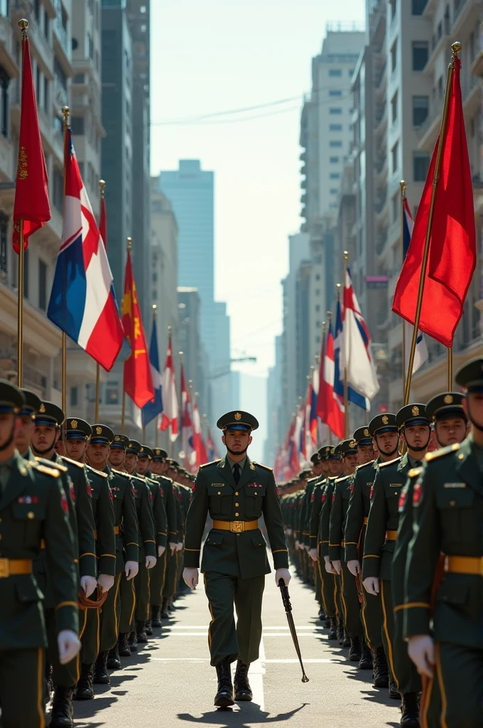British Commonwealth Occupation Forces enter Hong Kong