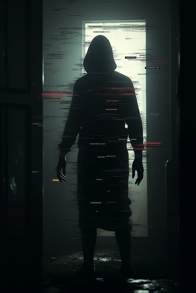 make a logo for a dark tik tok profile with the theme of random movie and youtube video cuts