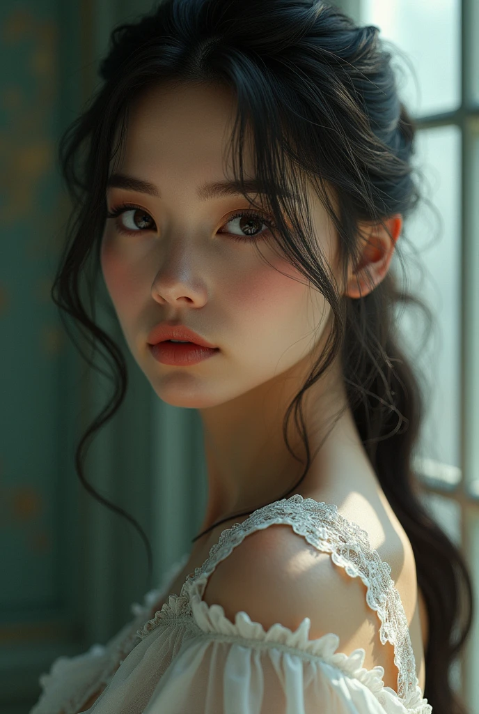 A woman