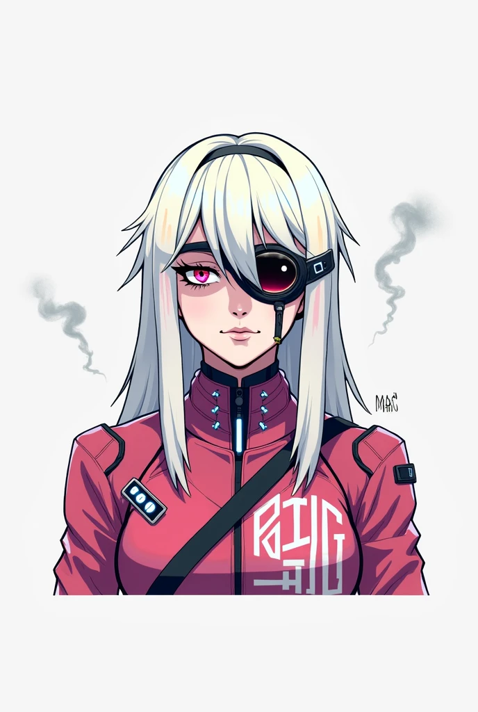 Cyberpunk futurista girl