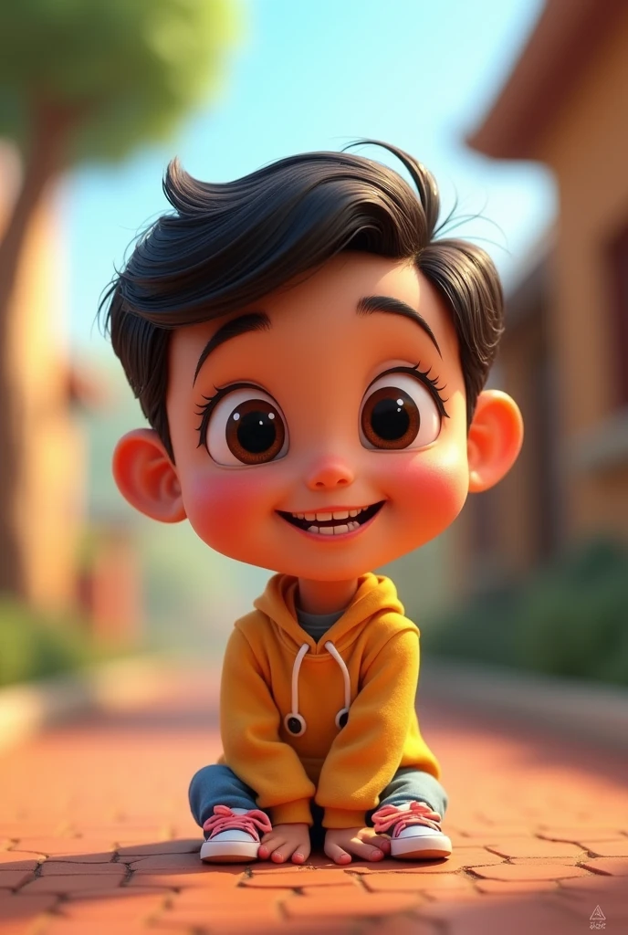 Pixar-style, cartoon avatar, Youngh, bonitas
