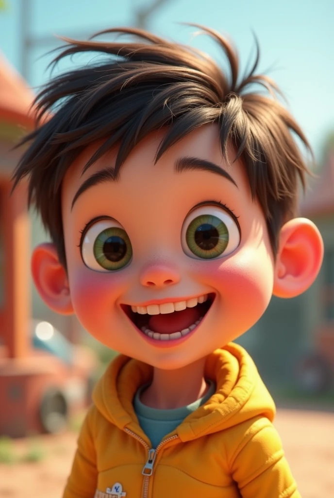 Pixar-style, cartoon avatar, Youngh, bonitas