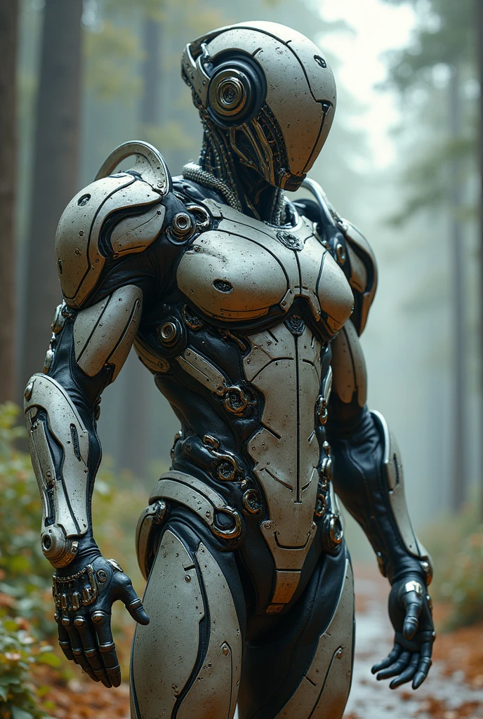 Bio-Mechanical Suit: A suit that combines technology with biology, using synthetic organic fabrics integrated with metal. This suit would have the ability to adapt to Tony's body, responding to your thoughts and regenerating automatically. Furthermore, he could mold himself into different shapes, like blades or shields, as needed. The design would include pulsating energy veins and a more organic look, almost like a second skin, but with the strength and power of traditional Iron Man armor.