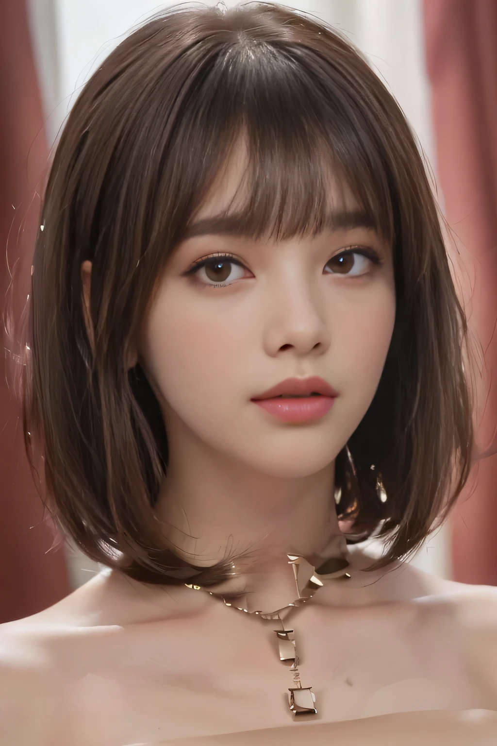 ,Random Pause, Mix 4,,(best quality, masterpiece,
A girl, full body, naked, nude, bare nipple vagina
, neat hair With bangs, With bangs, , Short Hair With bangs,