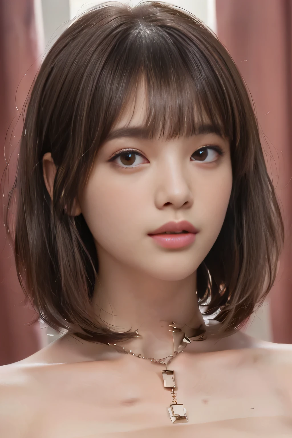 ,Random Pause, Mix 4,,(best quality, masterpiece, 
A girl, full body, naked, nude, bare nipple vagina
, neat hair With bangs, With bangs, , Short Hair With bangs, 