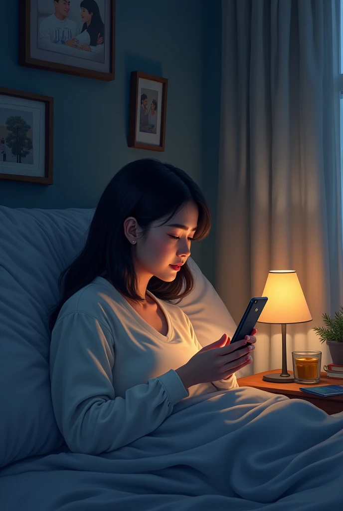 She always texted her mom goodnight before bed, even though they lived miles apart. One night, as she was drifting off to sleep, she received a message: "Goodnight, sweetheart. I love you."