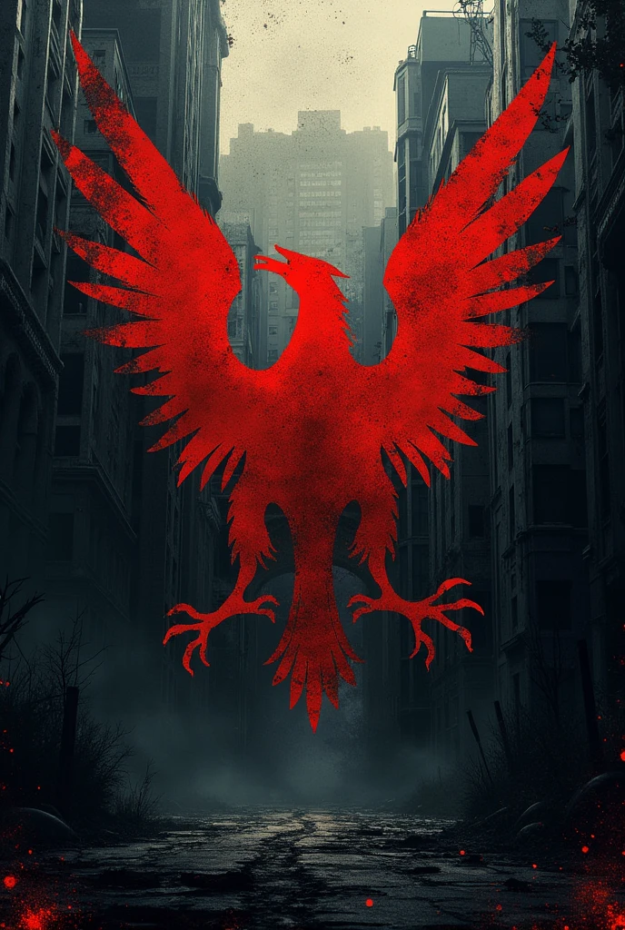 Create an image that I am going to use as a template for a letter and that the template is a design from the Warzone video game