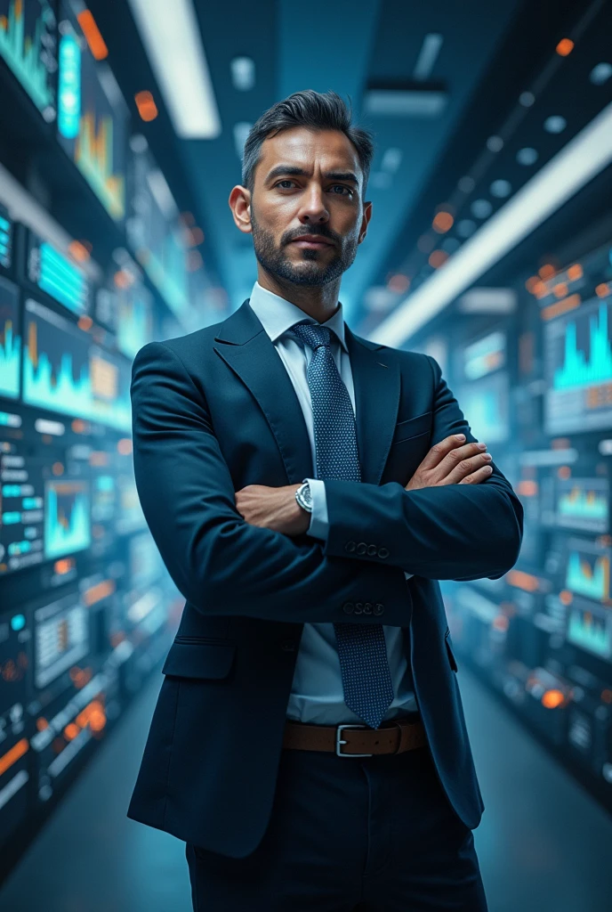 I want a financial system image with the name José Armando