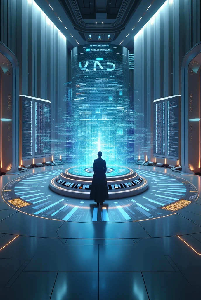 I want an image of a financial system with modernity and style
