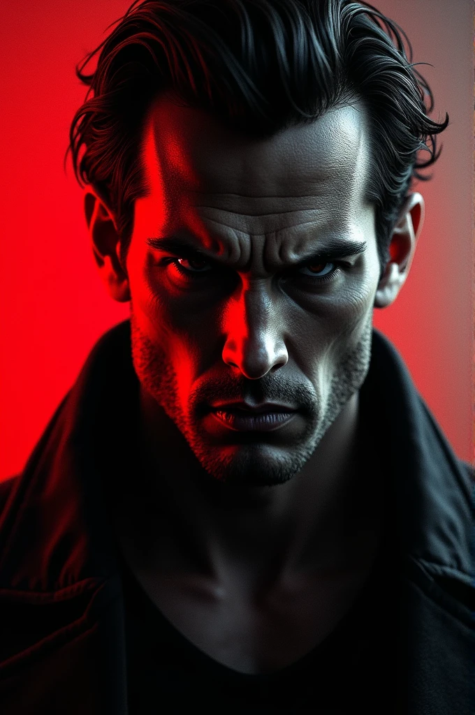 Jason with red black and white colors