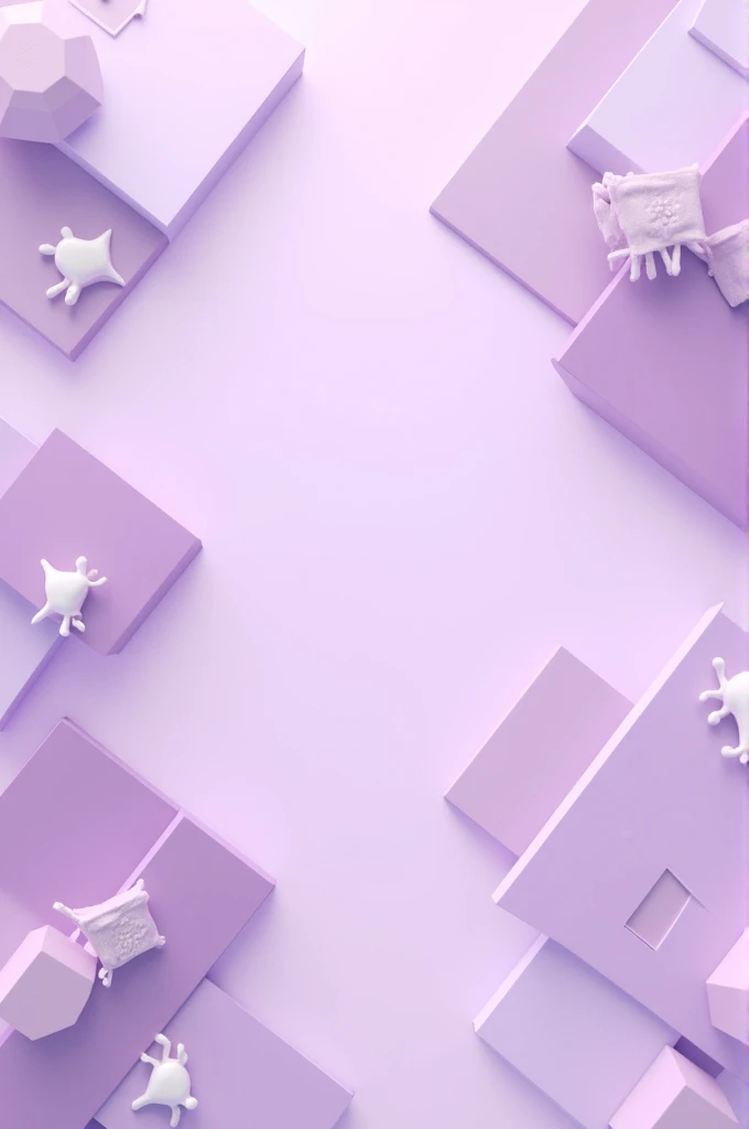 generates a horizontal rectangular background, lilac in color, with geometric shapes