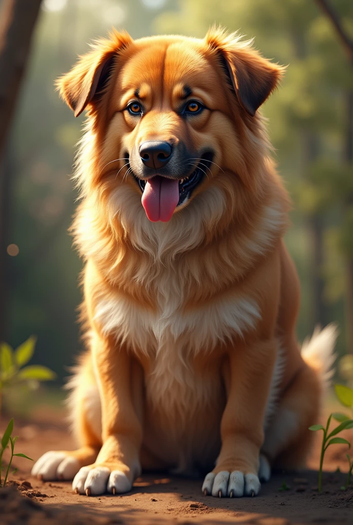 a dog