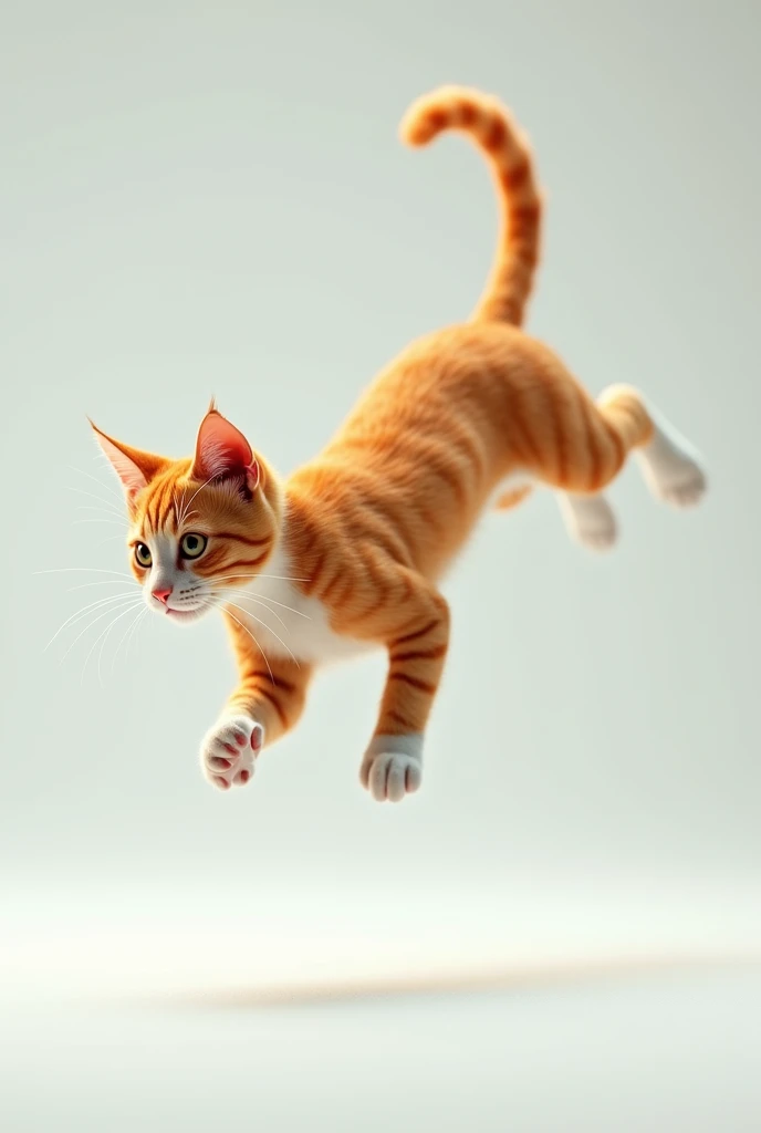 Jumping cat