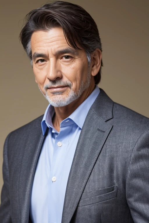 Handsome older man