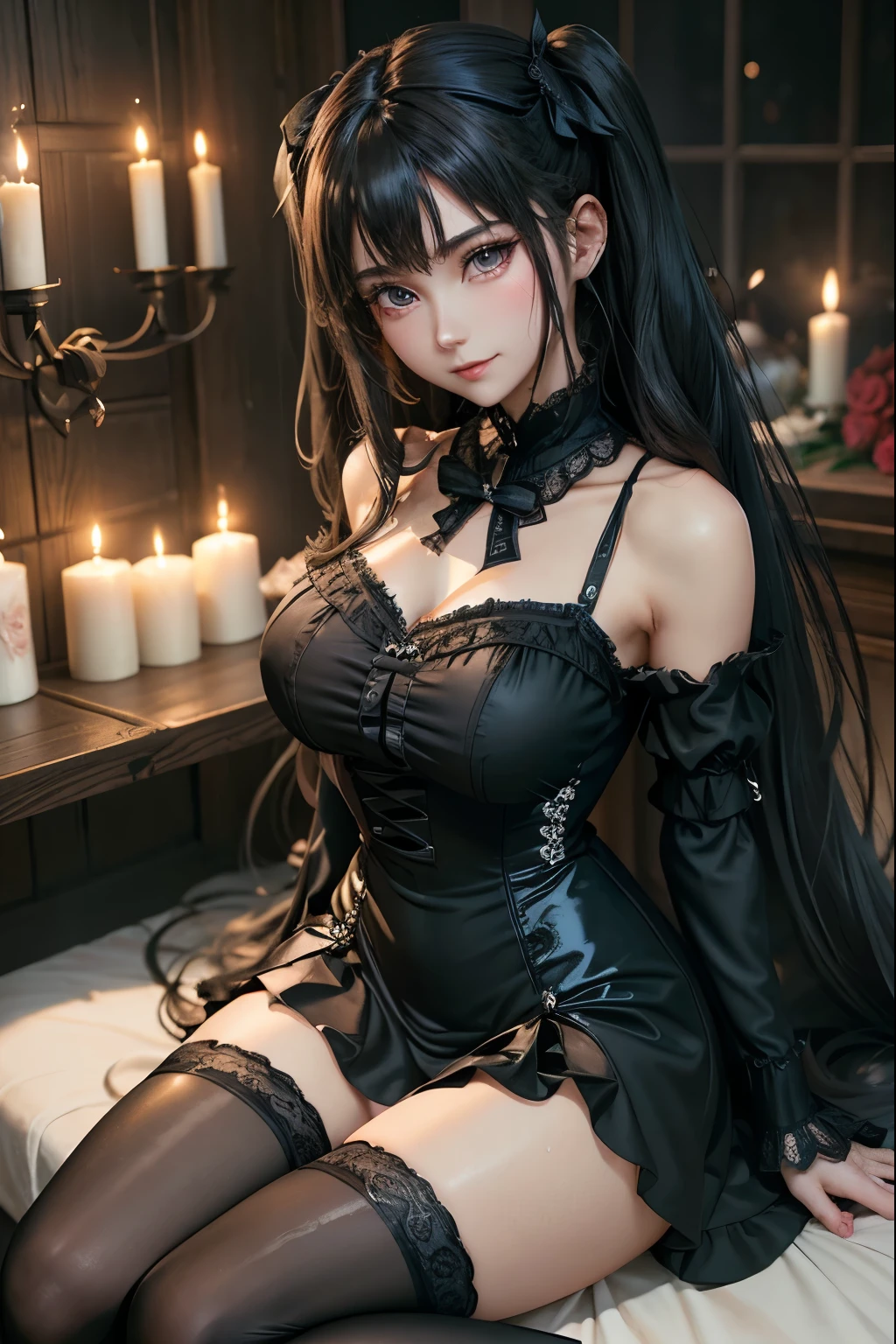ハードなDark Gothicメイク、Black dark eyeshadow、sad、Good skin radiance、Dark Gothicメイク、Dark smile、palace、The beauty of fragrance、24-years-old、Expressions of intense sexual pleasure、Embarrassed look、Dark Gothic、Highest quality、Expression of sexual pleasure without pain、Drunk face、Purple maid outfit、mysterious、noble、Loving smile、Twin tail hair、Right eye is blue、Left eye is red、Super tempting pose、Platform heel shoes、Heavy makeup、Gothic Clothing、Silver Hair、Long Hair Straight Hair、Cute Gothic Dresses、Beautiful Face、Elegant face、Attractive face、Stained glassの背景、Chest glistening with sweat、The room is dark、goth long dress、Bell Sleeves、Wizard Sleeve、Decadent look、Sexually excited expression、Wet shiny thigh water、Thighs that are wet and shiny with oil、Background of a room full of roses、Sad look、Rose Maiden、The embroidery is pink、The dress has pink embroidery.、Thigh-high socks、Knee-high socks、Gentle expression、Dark black eyeshadow、Stained glassとバラの背景、Thighs are a little thin、Female Duo、Female couple、dark church background、Stained glass、Black metal world、Dark Castle、Dark Room、Slender body、gothic long dress、Victorian dress、Small breasts、The bed is covered with roses、Her thighs are shining with sweat、My body is wet and shiny、There is a lot of glitter on the thighs、I am sweating、My thighs are sticky with sweat.、My thighs are glistening with sweat、My whole body is sweaty and shiny、I sweated a lot.、My thighs are sweaty、My wet thighs are glistening with sweat.、There is a lot of sweat shining all over my body、Slender body、Sit on the bed、Beautiful legs、Outstretched legs、Hands on the bed、Super beautiful straight hair、Straight hair to the ends、Straight Perm Hair、Show off your glamorous thighs、Ass on the bed、Sitting with legs wide apart、Thighs are a little glamorous、facial expressions during masturbation、Extremely fair skin、Small breasts、Panting expression、Playing the synthesizer、Synthesizer shines、A synthesizer instrument is nearby、
