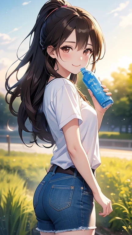 Erase the arm and redraw the background