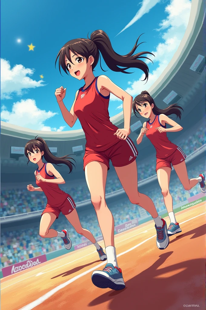 anime athlete girls
