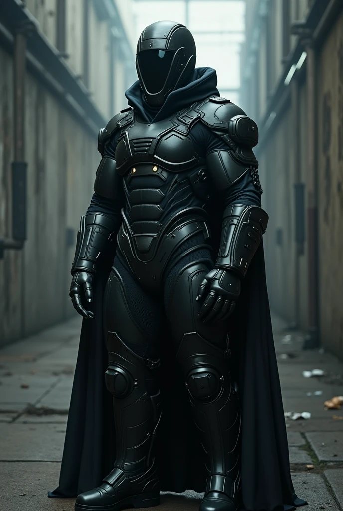 Major tom super villain military suit with peter schilling's face