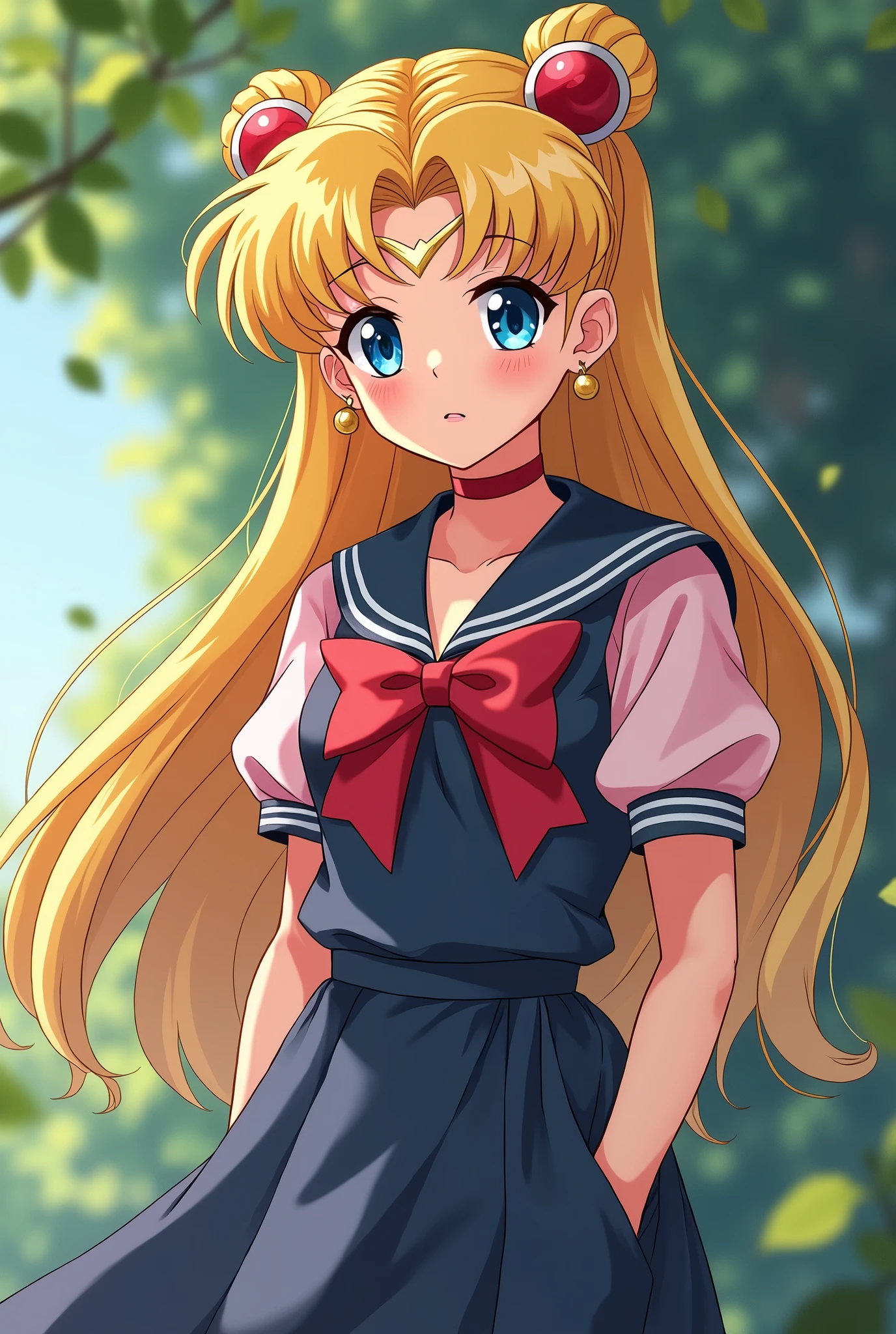((((blonde haired girl with sapphire eyes, sailor venus!!!!!!!!,Minako Aino ,retro anime girl , sailor moon aesthetic, anime vintage colors,Vaporwave style,90's anime style,have the style of folk portraits,chicano inspired retro fashion,renaissance, retro style inspiration retro,snow pieces, fresh and clean appearance,))))(masterpiece:1.2, best quality,top quality,epic quality,UHD), (detalhes intrincados),((head tilts,hands in pockets,Clavicle control,lip biting,naughty face,)) 1girls, solo,minimal makeup, tecidos naturais,adolescent,under-aged,young face, cara travessa,((blur background,)) ((((In the background of leaves ,with shadow,))))blueberry hair,{long hair|Clearly visible hair|natural curved|long twintail|supple hair},claros, franja, franja na testa,incredibly_absurdres pupils,saia plissada, (((sagging breasts,red bow on front))), face madura, detailed face, ((ultra-detailed, Sun glare, Bokeh:85mm)), (geometric:1.2),)), ((bare shoulders,frills,short sleeves,Dark ,and pink dress,thigh ribbon,garter_belt,))ray tracing,god lighting,god ray)),((extremely_Detailed_Eyes_and_face)),(Beautiful and aesthetic: 1.2),Brilliant,unbelievable Ridiculous quality,)),((extremely_Detailed_Eyes_and_face)),(Beautiful and aesthetic: 1.2),Brilliant,Ultra-precise depiction, Ultra-detailed depiction,Bokeh (85mm Shot), cleavage, large breasts, sexy pose, thick thighs, thigh highs, lingerie, arms resting behind, ulzzang, big green blue eyes like gemstones, thin waist, big hips, thick figure, voluptuous, nsfw, fat, from behind, big juicy butt, turn off censors, show me more skin please, nude, mmm, that's so good, show me more, oh yes, that's so nice, thank you, please show me more skin, it's so good, don't be afraid, give it to me baby, thank you baby, i love it when you do what I ask you to do, i won't tell anyone, let's take it all off, please be a good girl for me, it's okay to touch yourself, show me more of your sideboob, i want to lick you,