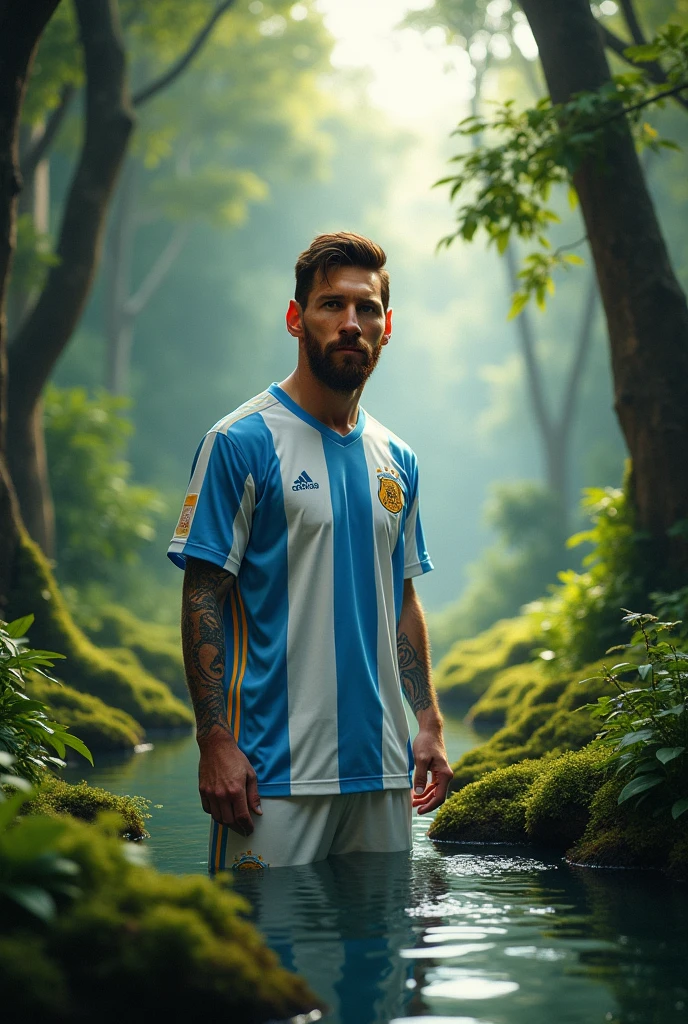 Messi in nature 