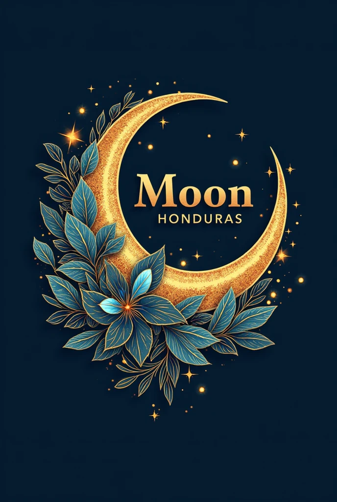 a logo for a store, with the name of Moon Honduras.
jewelry sale