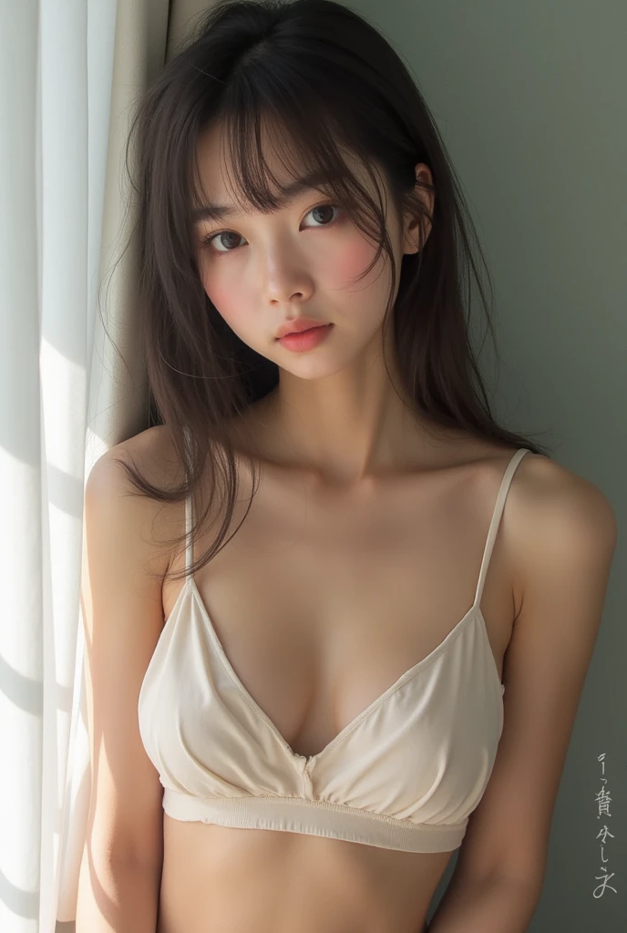 Realistic photos、Pay attention to the cute faces of junior high school girls、Skinny girl、All