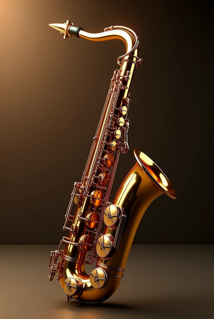An image of a saxophone