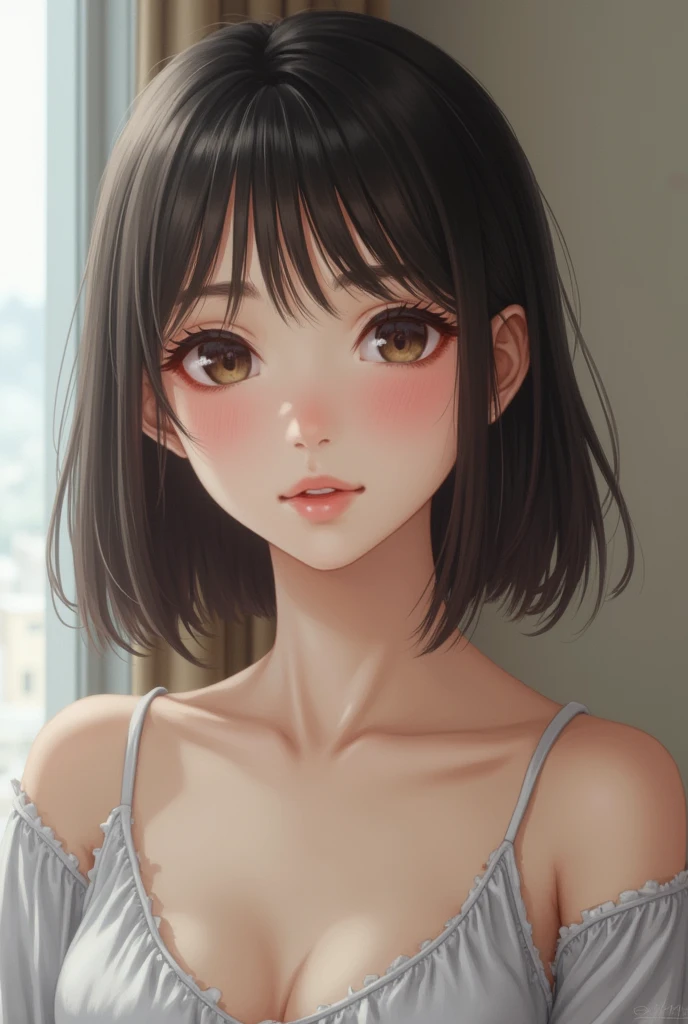 Realistic photos、Pay attention to the cute faces of junior high school girls、Skinny girl、All Nude