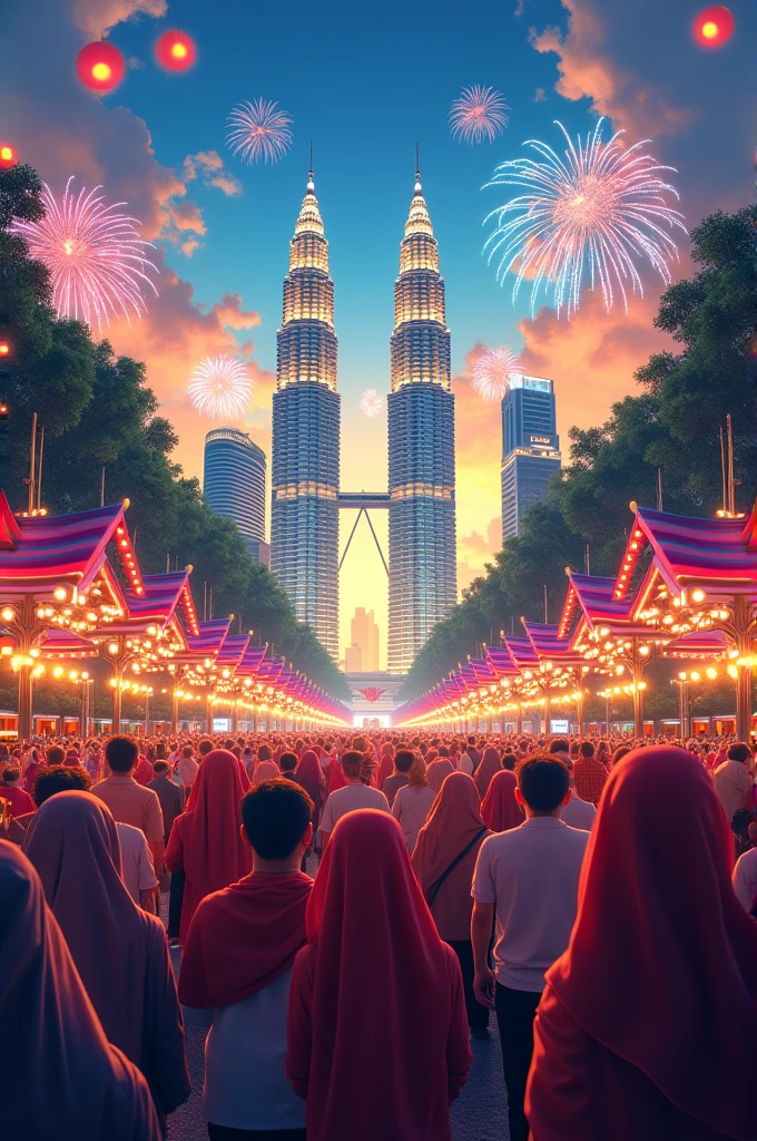 Malaysia's National Day is more colorful