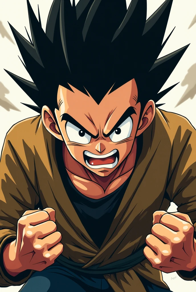Gon freecs identified with the original anime with a lot of anger 
