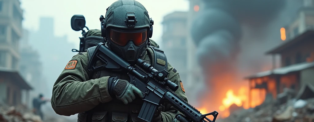 Banner gamer the warzone 